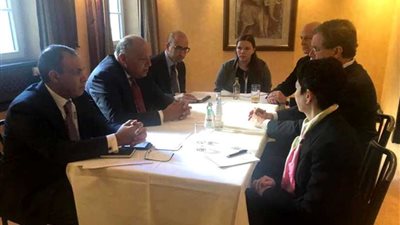 شكري يلتقي في ميونخ بوفد اللجنة اليهودية الأمريكية