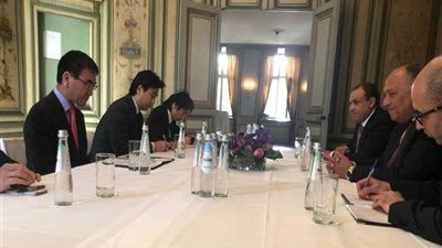 مصر رئيس الاتحاد الإفريقي.. شكري يبحث مع نظيره الياباني التنمية في إفريقيا