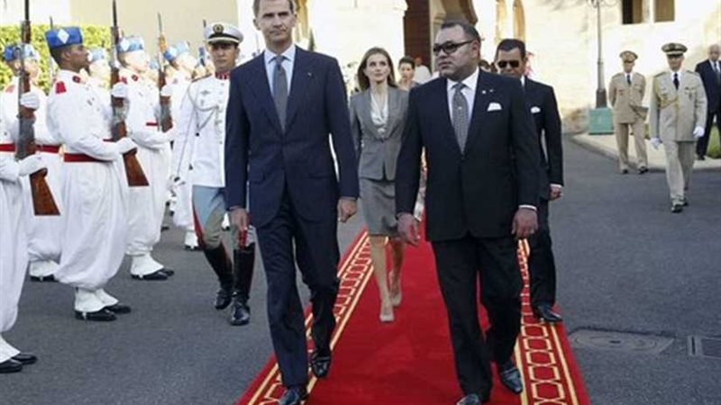 لقاء الملك المغربي