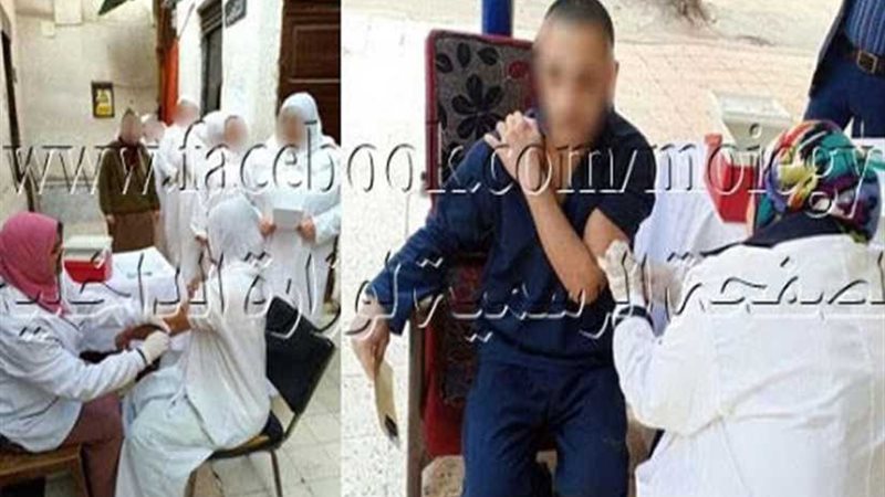 قافلة طبية لتطعيم