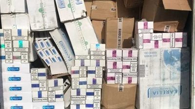 ضبط سجائر وحفاضات أطفال وملح طعام فاسد ببني سويف