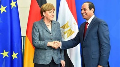 الرئيس السيسي يلتقي المستشارة الألمانية ميركل