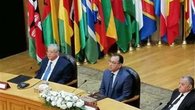 انتهاء جلسة العمل الأولى بمؤتمر رؤساء المحاكم الدستورية والعليا الإفريقية