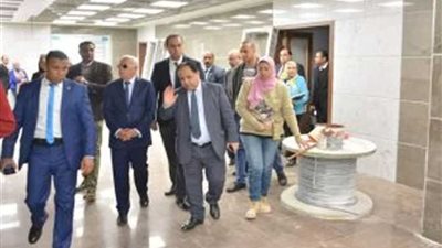 وزير المالية ومحافظ بورسعيد يتفقدان مستشفى أطفال النصر لعلاج الأورام