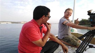 التليفزيون الفرنسي يرصد حضارة نهر النيل بأسوان في فيلم تسجيلي