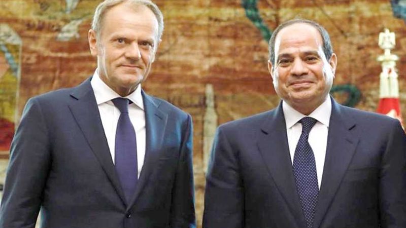 برئاسة السيسي وتوسك..