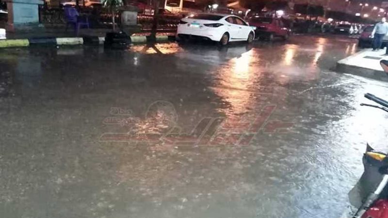 أمطار غزيرة تضرب
