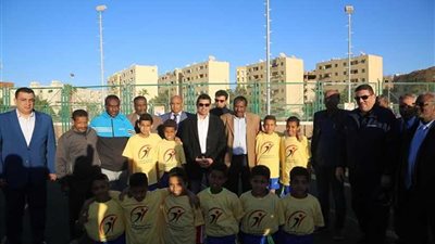 صبحي يشهد تصفيات كرة القدم بمهرجان الرياضة للجميع بأسوان
