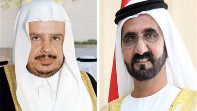 نائب رئيس الدولة الإماراتي يبحث مع رئيس مجلس الشورى السعودي العلاقات الثنائية