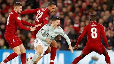 التعادل السلبي ينهي شوط أول مثيرًا بين ليفربول وبايرن ميونخ في دوري الأبطال