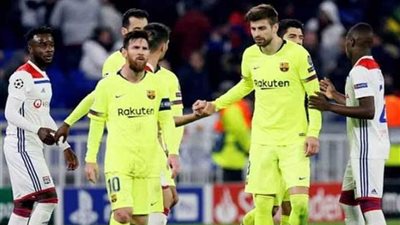 ليون يتعادل سلبيًا أمام برشلونة في دوري الأبطال