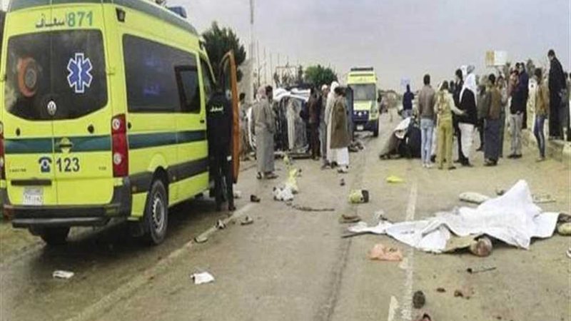 مصرع أمين شرطة فى