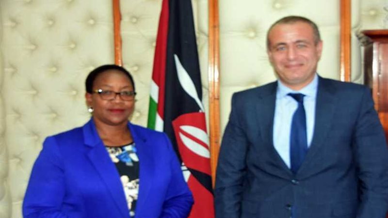 وزيرة الصحة الكينية