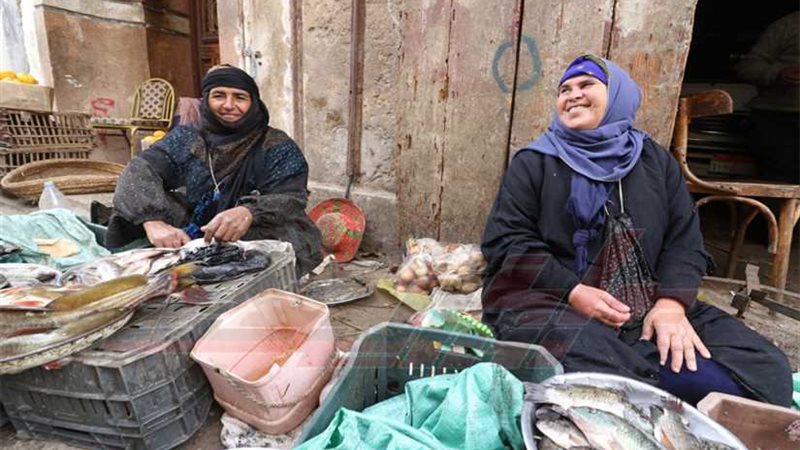 جولة في سوق السمك