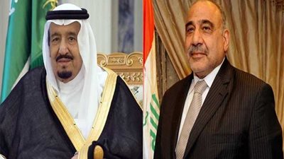 العاهل السعودي ورئيس الوزراء العراقي يبحثان هاتفيا التعاون بين البلدين