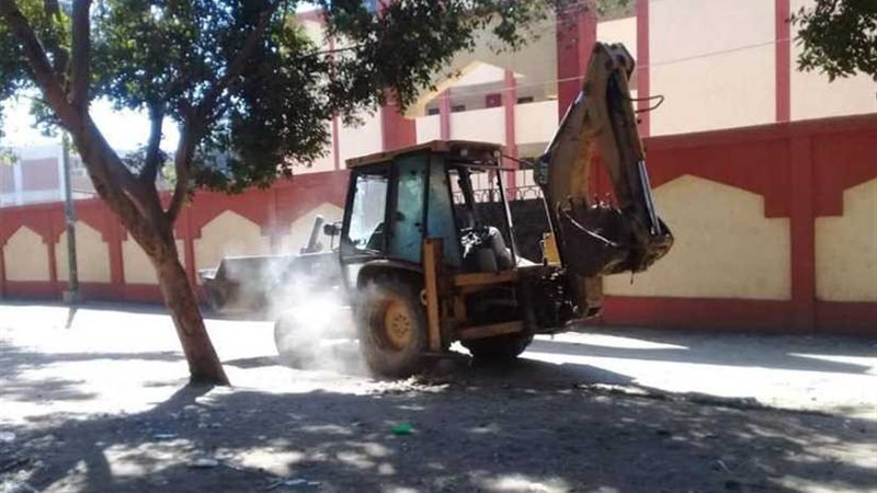 رفع الإشغالات والقمامة