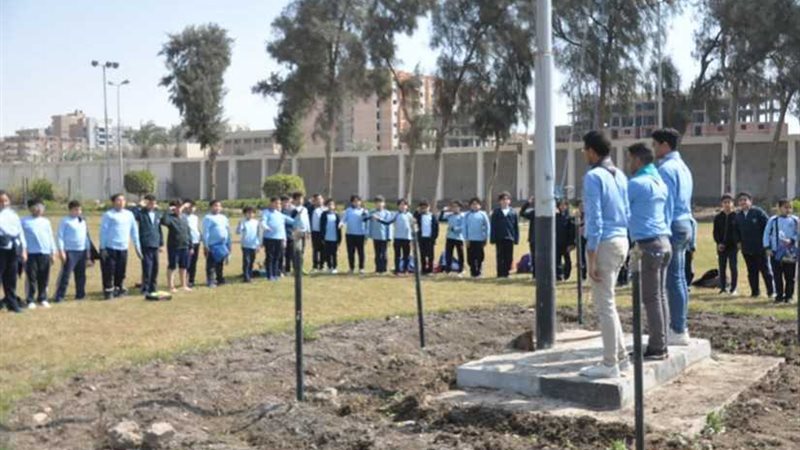 طلاب مدرسة النيل