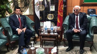 وزير الرياضة يصل بورسعيد لحضور ختام بطولة البحر المتوسط لكرة اليد