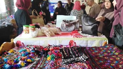 افتتاح معرض للمنتجات السيناوية في جمعية حقوق المرأة بالعريش