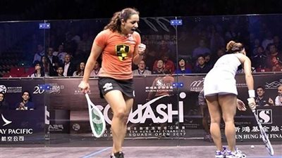 رنيم الوليلى تتأهل للدورالثالث لبطولة العالم للاسكواش