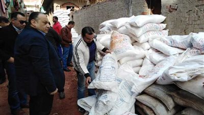 ضبط 11 طن ملح سياحات خطر على الصحة بزفتى