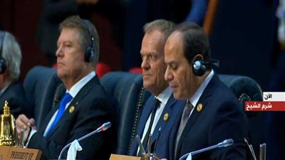 السيسي: ما يجمع المنطقتين العربية والأوروبية أكبر بكثير مما يفرقهما (فيديو)