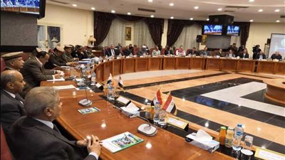 المنيا تراجع خطط مواجهة الأزمات والكوارث قبل التنفيذ العملي لتدريب 