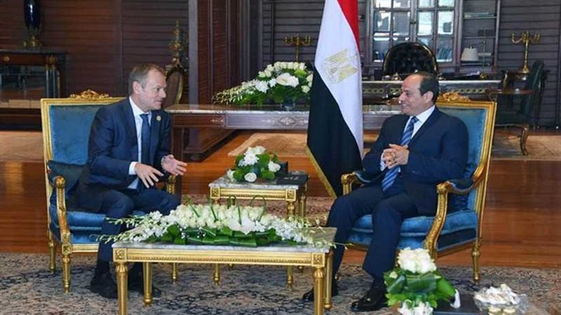 السيسي يستقبل رئيس