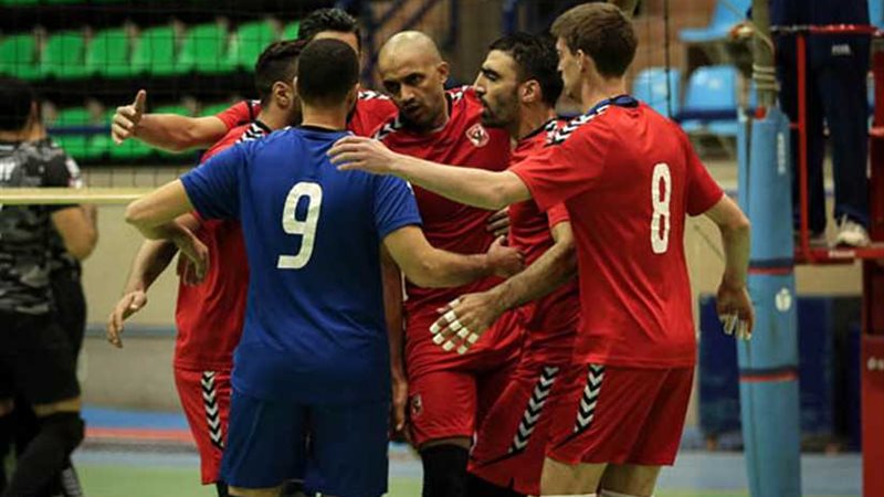 رجال طائرة الأهلي