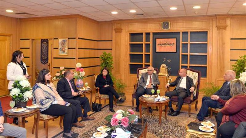 رئيس جامعة المنصورة