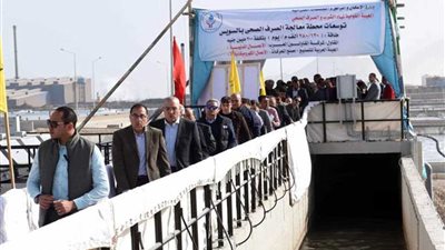 رئيس الوزراء يتفقد توسعات محطة معالجة صرف صحي عتاقة