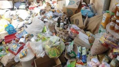 الإسكندرية : ضبط مواد غذائية فاسدة وألعاب نارية محظور حيازتها