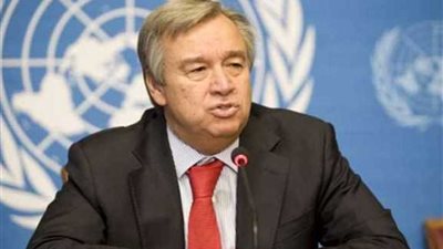 جويتريش يحذر من إمكانية انهيار الهيكل الدولي للحد من التسلح