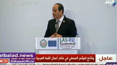 السيسي: الأولوية في أوروبا لتحقيق الرفاهية وفي بلادنا للحفاظ عليها من الخراب (فيديو)