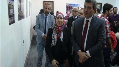 تجميل محطة أتوبيس 6 أكتوبر في معرض بـ