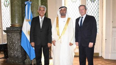 الجروان يلتقي رئيس البرلمان الأرجنتيني