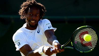 الفرنسى جايل مونفيس يتأهل لدور ال16 ببطولة دبى للتنس