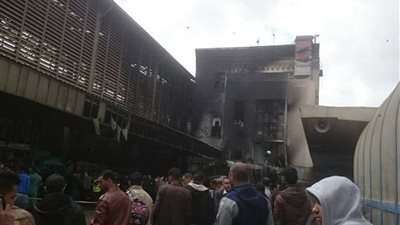 إخماد حريق محطة مصر.. وحصر أعداد الضحايا