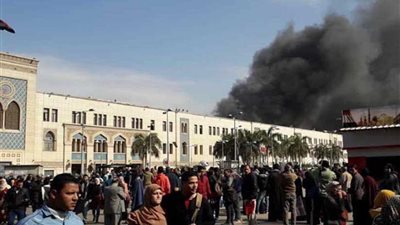 الاستماع لأقوال شهود عيان حريق قطار رمسيس