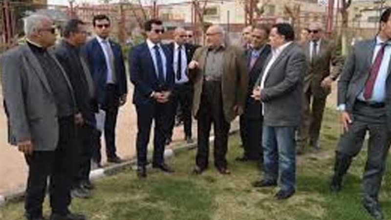 أشرف صبحي يتفقد المنشآت