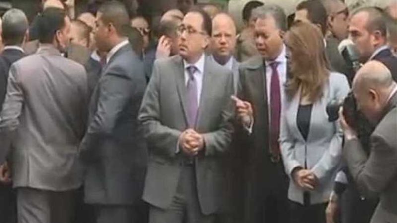 مدبولي يصل مستشفى