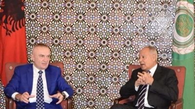 أبو الغيط يناقش مع الرئيس الألباني تطورات الأوضاع في منطقة الشرق الأوسط