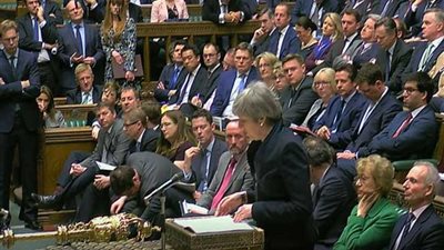البرلمان البريطاني يؤيد خطة ماي المعدلة للبريكست