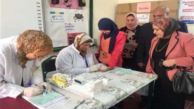 انطلاق حملة 100 مليون صحة بالمنيا