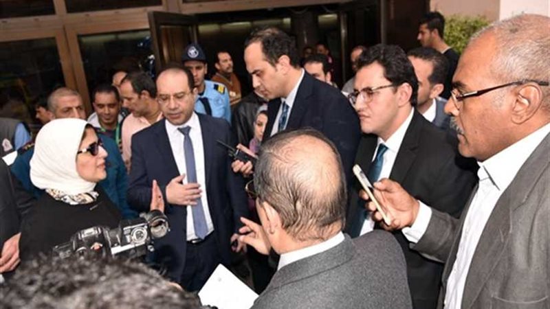 وزيرة الصحة تتفقد