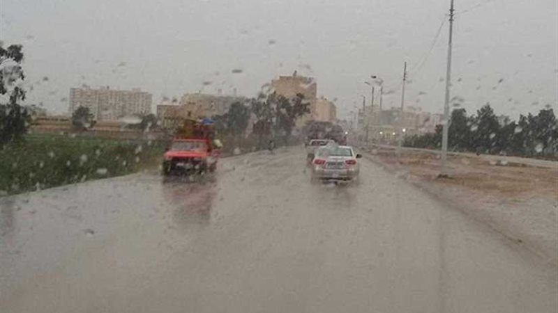 أمطار غزيرة ورياح