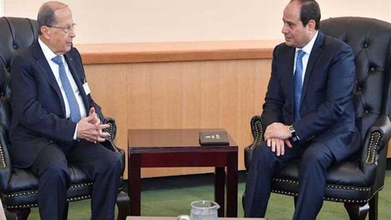 الرئيس اللبناني يبعث