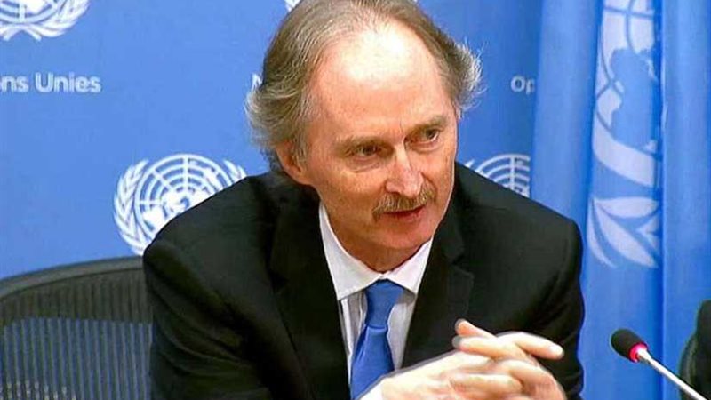 المبعوث الأممي بسوريا: