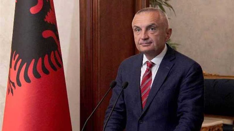 الرئيس الألباني يغادر