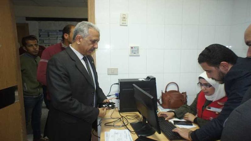 رئيس نبروه يجري فحوصات